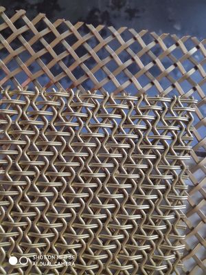 Metal arquitetónico Mesh Custom Anodized Decorative Sheet do divisor da parede de separação