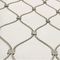 Malha de aço inoxidável de grande resistência de Mesh Net For Aviary Zoo da corda de fio do cabo
