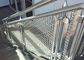 30%-60% fio arquitetónico Mesh Stair Railing da malha 0.5mm-4.0mm do metal da zona aberta