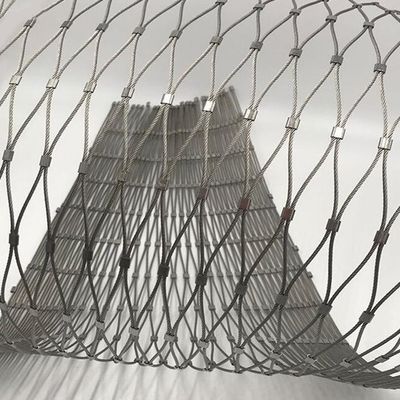 Corda Mesh Net High Strength de Mesh Fence Stainless Steel Wire do jardim zoológico
