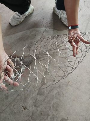 Tamanho personalizado Aço inoxidável 304 leve 1 mm 1,5 mm Saco de malha de fio de segurança anti-roubo