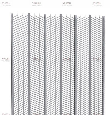 Malha galvanizada da folha do metal expandido Lath resistente à corrosão do reforço