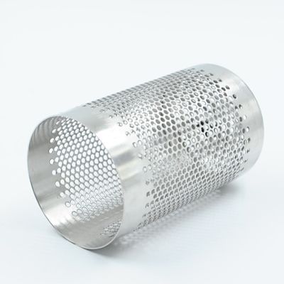 304 316l fio de aço inoxidável Mesh Filter Tube Perforated Punching