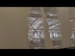 Revestimento em pó de alumínio metal perfurado para chapa de construção