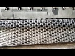 Quente mergulhado galvanizou a rede de arame expandida esticada raspar do metal