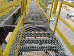 XG-11 Passarela Elevada de Gato Expandido Metal ASTM A123 Grelha de Aço Expandido