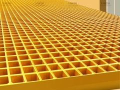 Roteiro solar de fibra de vidro amarelo verde 1220*3660mm 1220*2440mm Grades de piso de FRP