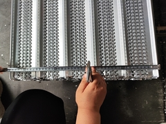 Metal galvanizado Forro de alta costeira Para concreto distância de costeira 90mm