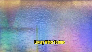 Fonte de malha metálica de cortina de água de aço inoxidável