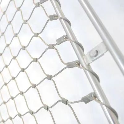 Aço inoxidável 304 316 malha de fio de corda 2 mm 2,5 mm 3 mm espessura