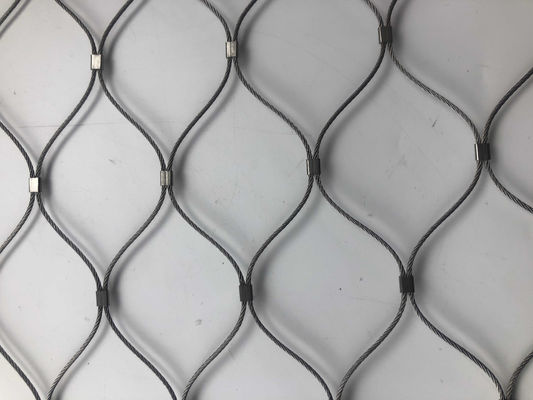 Aço inoxidável 304 316 malha de fio de corda 2 mm 2,5 mm 3 mm espessura