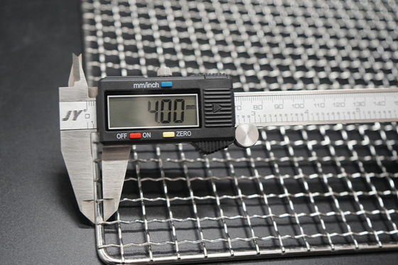 Aço inoxidável 304 Grill Grill Mesh Não-stick Resistente ao calor
