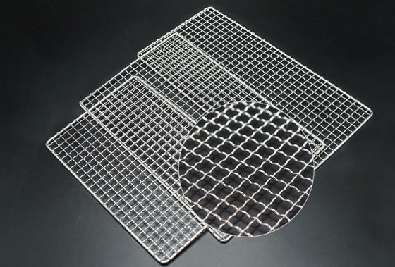 Grill de aço inoxidável para cozinhar em carvão