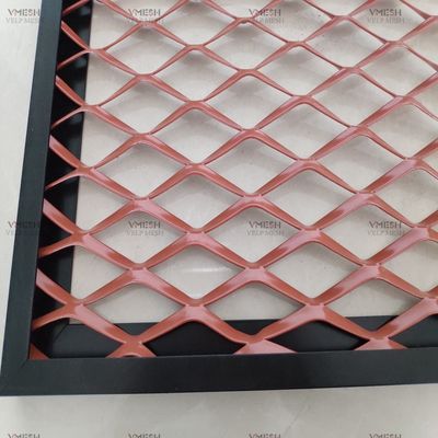Alumínio de malha metálica anodizada revestida em pó cores personalizadas
