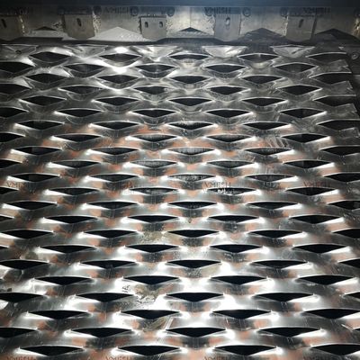 Folha de malha metálica expandida de alumínio PVDF para decoração de edifícios