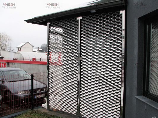 Painéis de tecto metálicos de alumínio preto PVDF expandidos