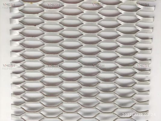 Galvanizado Diamante Expanded Metal Mesh 1x2m aço carbono