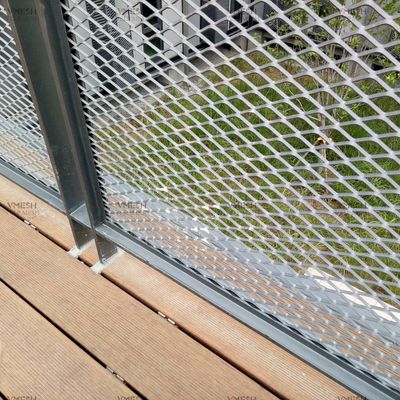 Cercas de segurança galvanizadas de metal expandido - ignífugas e resistentes à corrosão