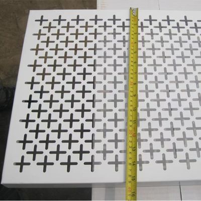 Alumínio galvanizado 2 mm quadrado folha de metal perforada 4x8 pés