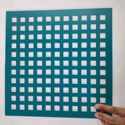 Alumínio galvanizado 2 mm quadrado folha de metal perforada 4x8 pés