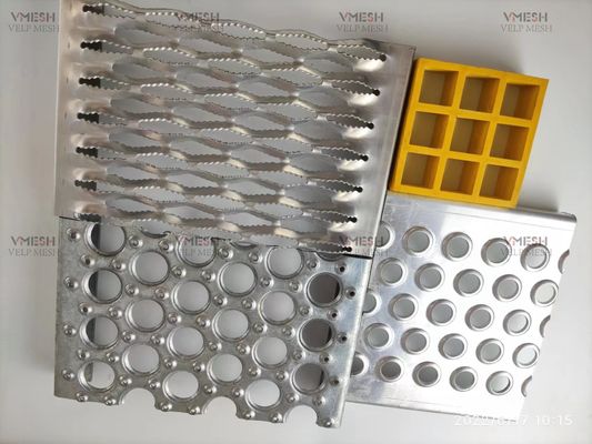 Grelha de Segurança de Alumínio Personalizada para Escadas SST304 316