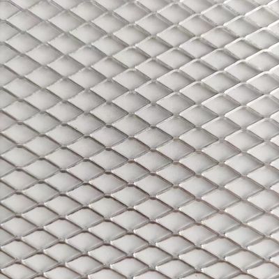 Rede de metal de alumínio revestido em pó, expandida 1,2x2,4m