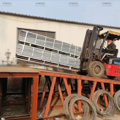 Materiais de construção anticorrosão Malha de aço galvanizado com nervuras altas