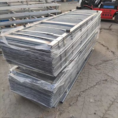 Malha de estuque diamantada galvanizada 27x96 pol G30-G90 para construção