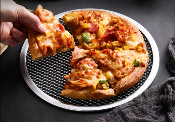 Disco de alumínio para assar pizza de 6 a 18 polegadas, alta resistência e à prova de ferrugem