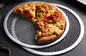 Tela de alumínio redonda de grande resistência Mesh Baking Tray Mesh da pizza 6 polegadas 22 polegadas