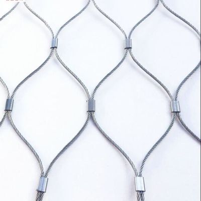 Aço inoxidável rede de vedação de rede de fio de corda de alta resistência