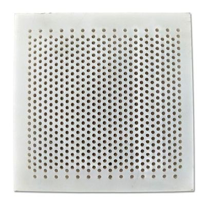 Revestimento em pó Bronze cor dourado Honeycomb buraco redondo buraco Metal Mesh Perforado folha de metal