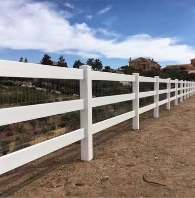 Plastico de vinil exterior à prova d'água para cercas de ranchos Cercas de paddock