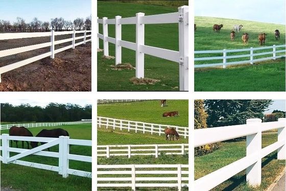 O vinil branco da cor soldou o rancho de Mesh Fence For Paddock Horse do fio