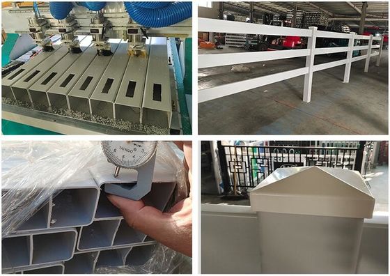 Pvc painel Fazenda vedação Jardim vedação Trellis Nova privacidade branco vinil 2 trilhos vedação