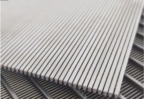 SGS Johnson Wedge Wire Screen Ss 304 316 de aço inoxidável