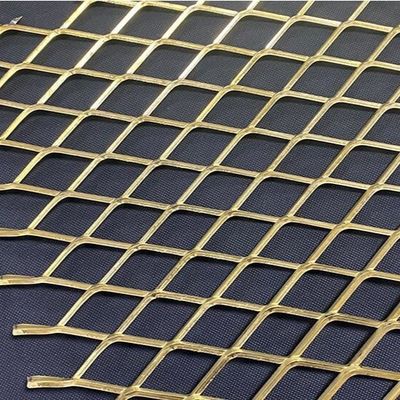 Malha expandida de cobre puro 99,96% para eletrodos de bateria
