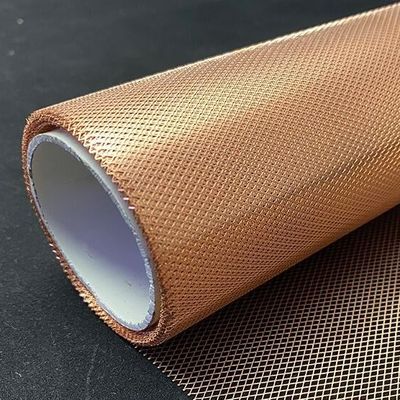 Malha expandida de cobre puro 99,96% para eletrodos de bateria