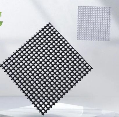 Proteção de Ecrãs de Segurança de Aço Inoxidável 18X18 Malha Preto Branco Cinza
