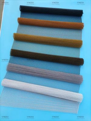 Arquitetura Drapelaria de bobinas de metal com diferentes cores para decoração