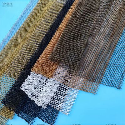 1.2mm Espessura Chain Link Decorativa Cortina Arquitetônica Rede de Arame