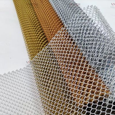Cortina divisória de cadeia de rede de rede de metal com tamanho de malha de 6*6mm