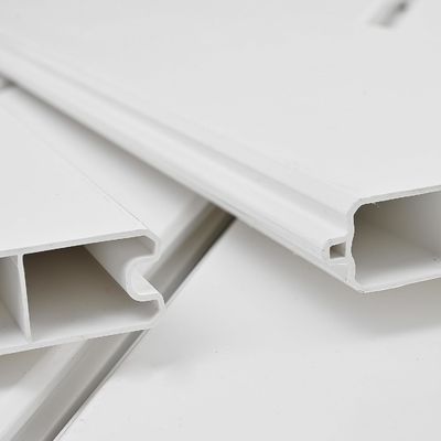 Painéis de material virgem e postes 6ft H X8ft W Vinil PVC vedação de privacidade de plástico