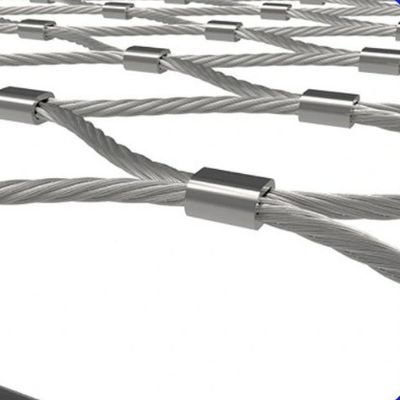 Nudo de malha de fios de aço inoxidável de alta flexibilidade