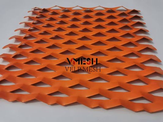 Arquitetônica Metal Mesh Edifícios fachadas Painel de teto Alumínio Metal rede expandida
