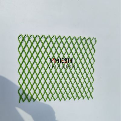 Revestimento de parede revestido de pó personalizado Rede de fachada de metal expandida