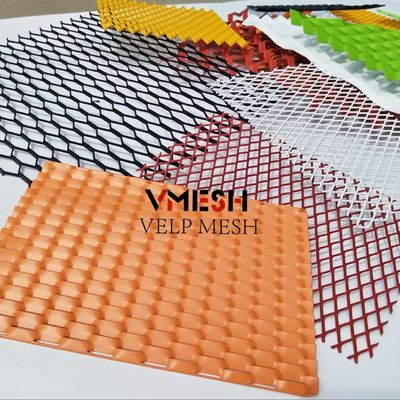 Ecrã Hexagonal Decorativo Painel Metálico Grelha de Arame de Alumínio