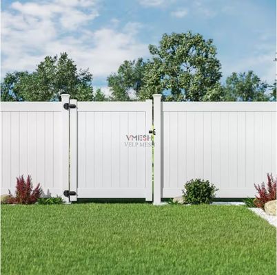Área exterior 1.8m x 2.4m Vinyl vedação de privacidade para jardim piscina casa villa