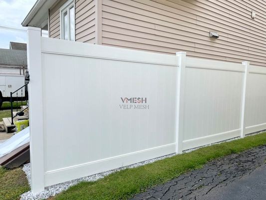 Plástico 8 pés Pvc vedação de privacidade jardim piscina casa villa picket painéis exteriores