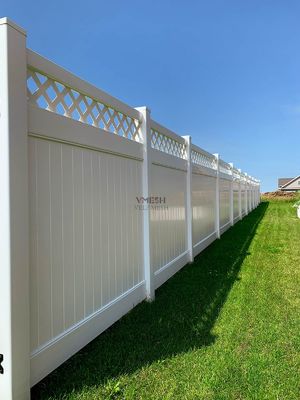 Área exterior 1.8m x 2.4m Vinyl vedação de privacidade para jardim piscina casa villa